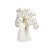 /1147061 Albero led c/coppia sposi h9 ceram. bco/beige