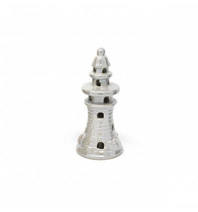 /1191009 Faro led picc. h12 ceram. perlata GRIGIO