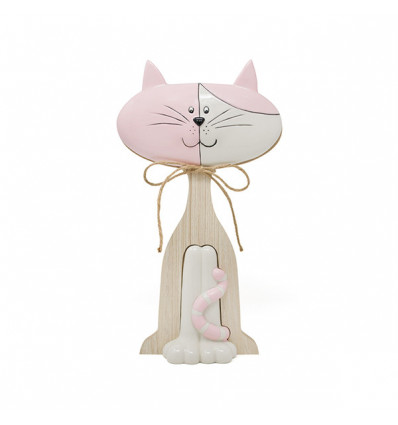/1206008 Gattino lgn/cer. h21 BCO/ROSA woody