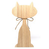 /1206012 Gattino lgn/cer. h32 BCO/CIELO woody
