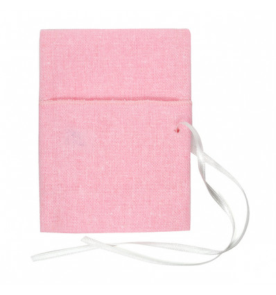 /1465/29-R Sacch.papillon 12,5x9,5 cot.minnie ROSA