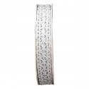 /5432.1015.01 Nastro macrame' mm15x10mt ARGENTO