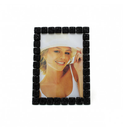 /PF1157B P.foto 13x18 strass NERO giusy