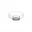 /SK-255-03 Ciotola vetro d.19x8h