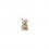 /QLUX15153 Mini orsetto Bear resina h3,5 AVORIO/BEIGE