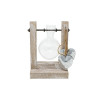 /QLUX15215 Ampolla vtr h10 s/base legno sbiancato