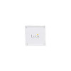 /QLUX1649 Cornice plex 7,8x7,8+1,6cm spessore c/calamite