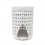 /QLUX17211 Bruciaessenza cilindro h15 ceram. BIANCO