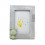 /QLUX17303 Cornice 10x15 cane resina GRIGIO/VERDE