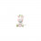 /QLUX17314 Giraffina resina h6 ROSA/VERDE
