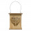 /QLUX18158 Lanterna lgn 17x17x21h cuore c/albero vita