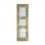 /QLUX18189 Cornice lgn 3F 19x60 foglia VERDE (15x10+10x10)
