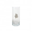 /82/1 Vaso crs cilindr. h20 c/margherite scat.velluto