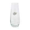 /959 Vaso crs bomb. h25 c/margherite scat.velluto