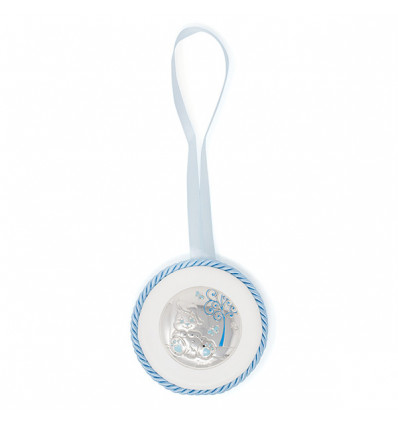 /2086/1C Medagl.carillon d10 CONIGLIETTO CIELO