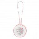 /2086/1R Medagl.carillon d10 CONIGLIETTO ROSA