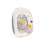 /E2001/9R Cornice 9x13 CHERUBINO ROSA