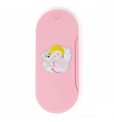/E2017/1R Set pappa cucchiaio e forchetta CHERUBINO ROSA