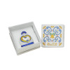 /E6651/1 Campanella 7x7,5 dec. VIETRI BLU