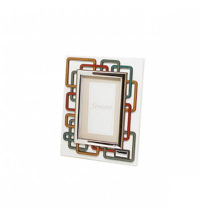 /D3086/9M P.foto 9x13 nodo legno MULTICOLORE