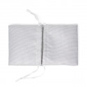 /LUX18/SILV Sacch.farfalla 12,5x8 ARGENTO lurex