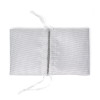 /LUX18/SILV Sacch.farfalla 12,5x8 ARGENTO lurex