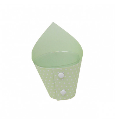 /CONF10/ACQ Cono confettata picc. d4,5x11h ACQUA