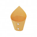 /CONF10/OR Cono confettata picc. d4,5x11h ARANCIO