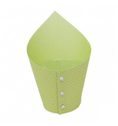 /CONF11/GR Cono confettata gde d10,5x23h VERDE