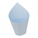 /CONF11/LTBL Cono confettata gde d10,5x23h AZZURRO
