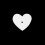 /DEC/20 Decoro carta CUORE 5x4,5