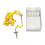 /57676M Rosario GIALLO c/scat. pvc+p.confetti
