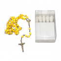 /57676M Rosario GIALLO c/scat. pvc+p.confetti