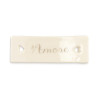/27805 Targhetta porcellana cm6x2 AMORE