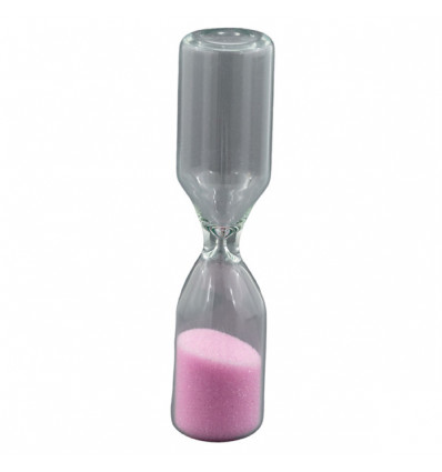 10181187 Mini clessidra vtr h6,5 1min. ROSA