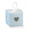 /17511C Cubo 5x5x5 c/cordino BLOOM AZZURRO