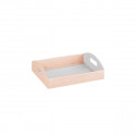/12852C Cesto picc. 22x15,5x6 seta ROSA