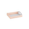 /12852C Cesto picc. 22x15,5x6 seta ROSA