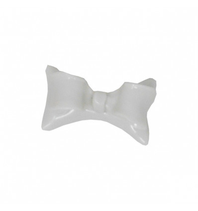 /18650 Fiocco porcellana 5x3 bianco