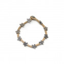 /BR259 Bracciale corda c/STELLINE