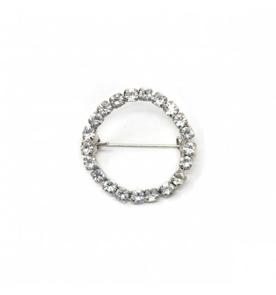 /SP03 Spilla gioiello tda d.2,5 c/strass