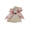 /62250NA Sacchetto med 10,5x14h 100% Linen NATURALE