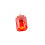 /PESWRS Ciondolo rett. cm1x2 SW ROSSO