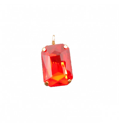 /PESWRS Ciondolo rett. cm1x2 SW ROSSO