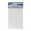 /T040-02 Conf. 10pz strisce RICAMI 2mod. adesivi bianchi
