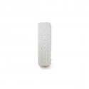 /T034-01 N.adesivo pizzo mm15x1,8mt BIANCO