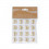 /T067-B Conf. 16pz lettera B adesiva legno