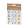 /T067-H Conf. 16pz lettera H adesiva legno
