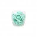 /MDRG0020-T Vaso firenze d.7,5x7,5h cand.rose c/scat. TURCHESE XH23