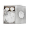 /8585 Box 16x11 2sap.+ovale angelo+salv. GRIGIO